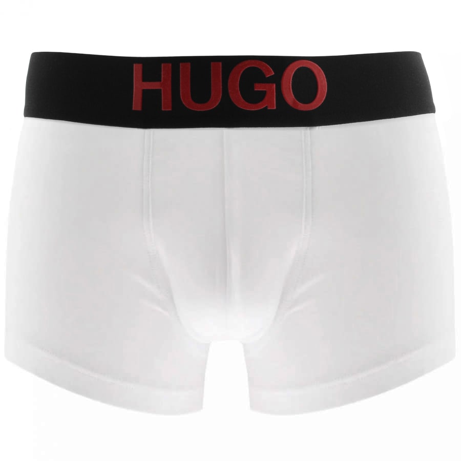 Alternative Image for ProductHUGO Single Boxer Trunks White1